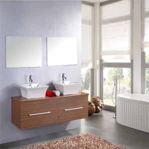 Современный светлый роскошный шкаф для ванной комнаты JS-B019